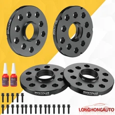 Set 4 Wheel Spacers 5x100 5x112MM 15 & 20 MM 57.1 mm w/ stud for Audi VolksWagen