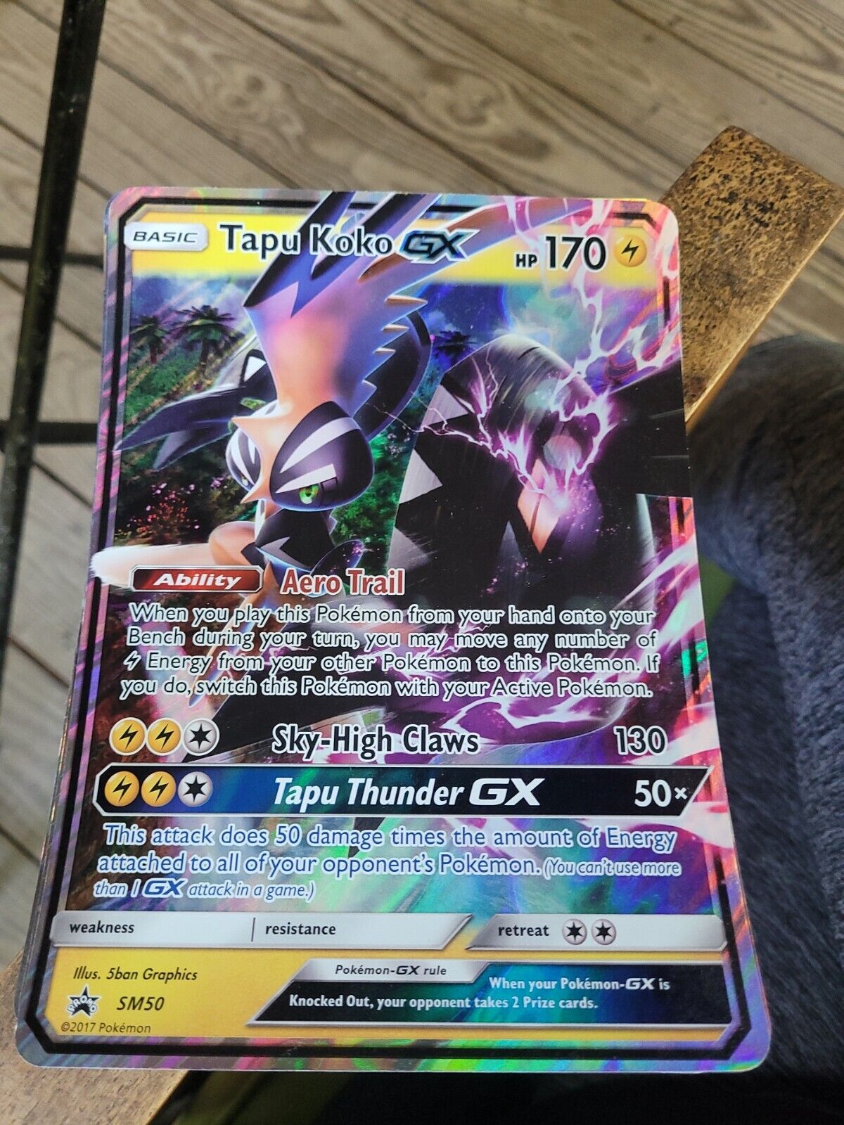 Tapu Koko GX - Jumbo - JUMBO Cards XXL Pokémon card SM050