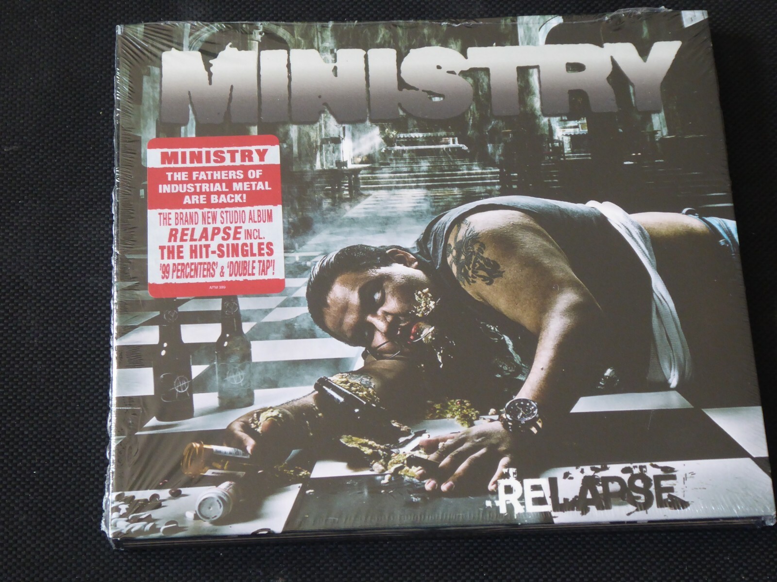 Ministry - Relapse SEALED NEW CD 2012 ft. Members of Revolting Cocks KMFDM Lard