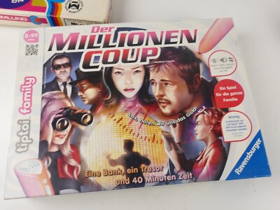 Der Millionen Coup mit Tiptoi Gesellschaftsspiel + Spielesammlung W-3337
