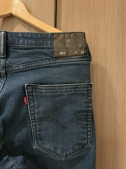 Levis 511 Men's Jeans 33x32 Stretch Blue Denim | eBay Levis 511 Men's Jeans 33x32 Stretch Blue Denim | eBay
