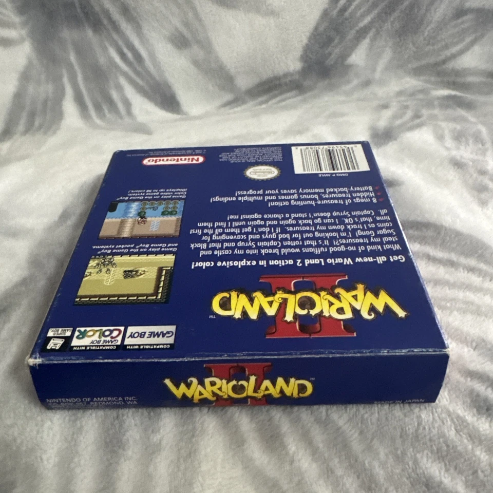 Wario Land II (Nintendo Game Boy Color, 1999) GBC Authentic Complete - Image 4 of 4