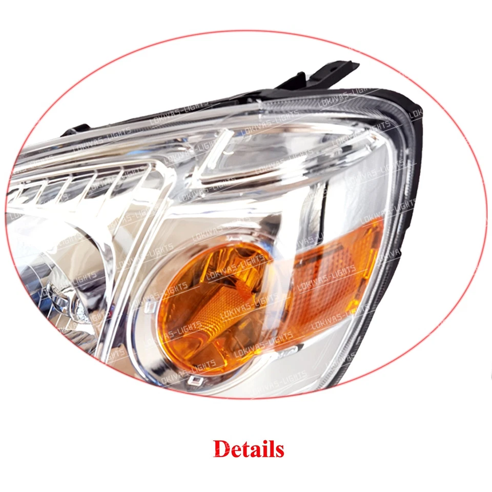 Set / Pair For Mazda BT-50 BT50 Ute UN Series 2 2008~2011 LH+RH Head Light Lamp - image 3 of 4