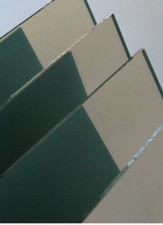 Tiffany szkło lustrzane srebrne