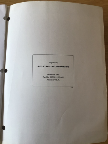 Suzuki GSX-R600 K6 (2006) OEM Service Manual - Picture 4 of 5