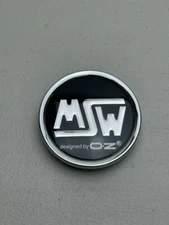 MSW By OZ Chrome Snap In Wheel Center Cap PCH89