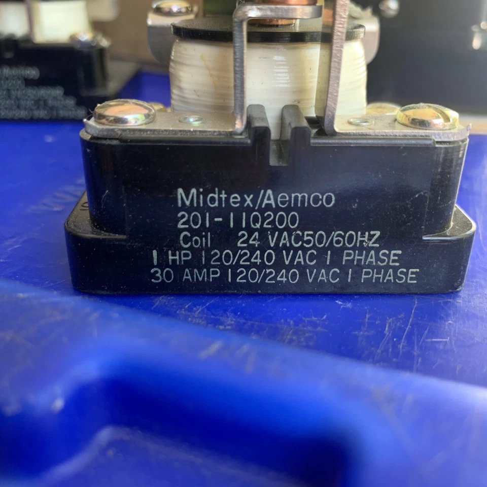 MIDTEX/AEMCO contact RELAY 201-11-Q200 new no box part fast free shipping - Image 2 of 4