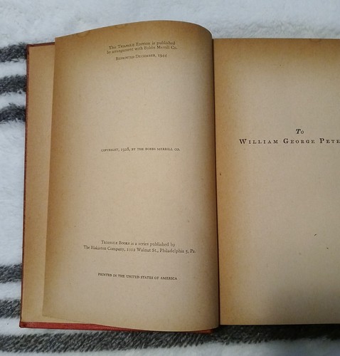 Vintage 1944 Hardcover Scarlett Sister Mary von Julia Peterkin Buch - Bild 5 von 6