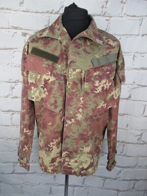 Original Italian Army Field Shirt - Vegetato Camo - All Sizes