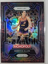 2024 Panini Prizm Monopoly WNBA Rebecca Allen Red Classic Icons