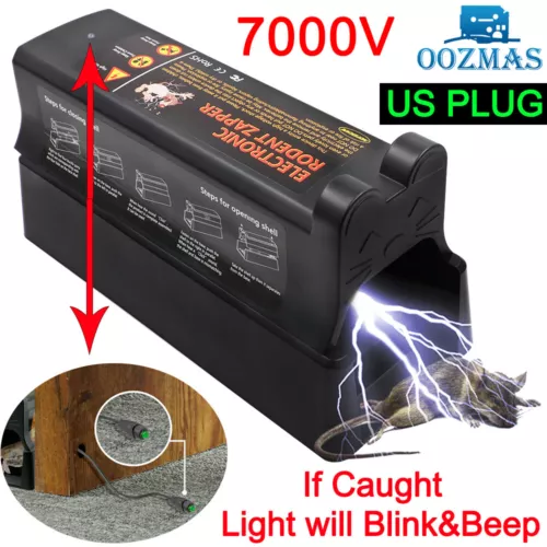 Electronic Mouse Trap Victor Control Rat Mice Killer Pest Electric Rodent Zapper - Bild 1 von 15