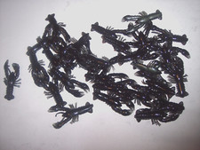 100 Mini Crawfish Fishing Lures  1 .5" Jiggin Crawdad Crappie Bream Bluegill