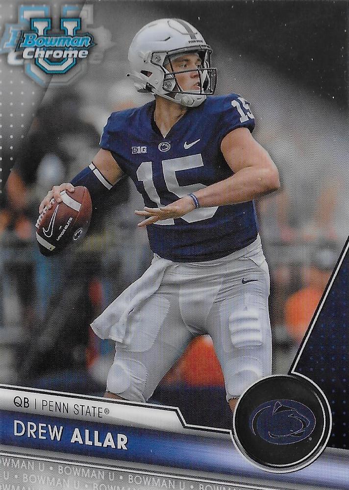 2023 Bowman University Chrome Football Base/Parallels You Pick