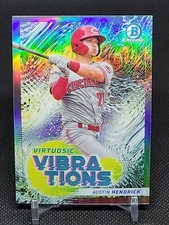 2022 Bowman Chrome Virtuosic Vibrations #VV9 Austin Hendrick