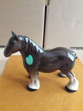 Vintage Melba Ware Brown Shire Horse