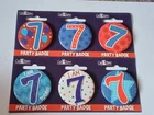 BOYS AGE 7 BADGE 7TH BIRTHDAY PARTY GIFT