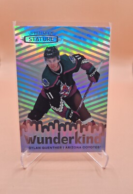 2022-23 Upper Deck Stature - Arizona Coyotes - DYLAN GUENTHER Rookie Wunderkind