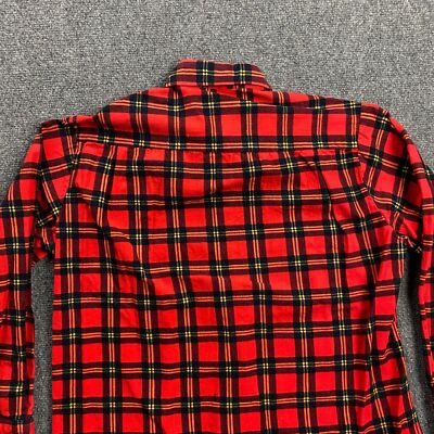 その他ブランド / HIGHLANDER FLANNEL/長袖シャツ/XL/コットン/RED/チェック The Highlander Flannel Shirt Men's Large Red Check Button Up 100