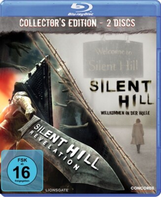 SILENT HILL COLLECTORS EDT  BEIDE HORROR SCHOCKER IN EINER BOX 2 BLU-RAY NEU