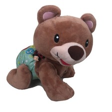 VTech Explore And Crawl Baby Learning Teddy Bear Cub Talking Moving Lights Toy