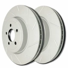 SP Performance T55-114 Slotted Brake Rotors ZRC Coating L/R Pr Rear