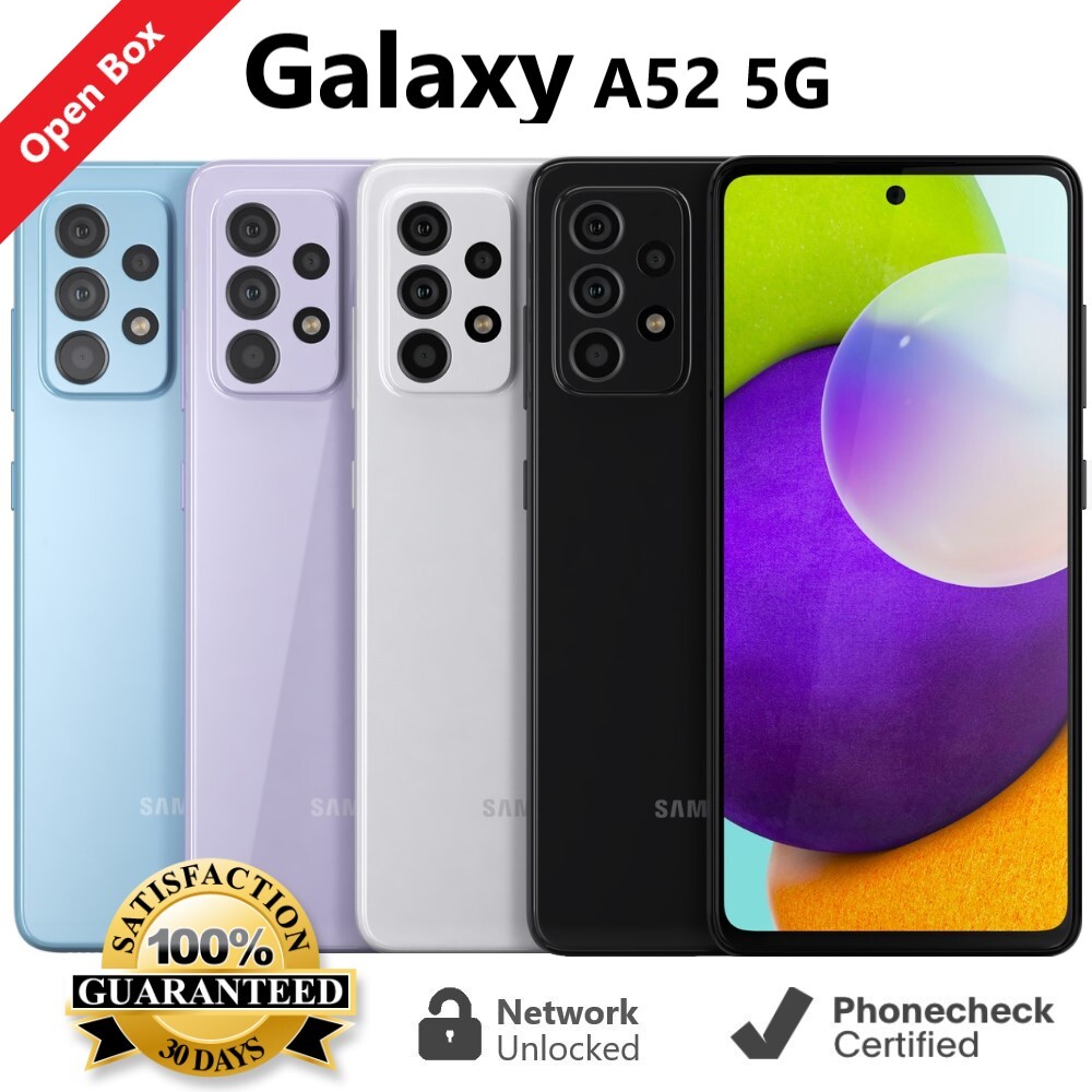 Samsung Galaxy A52 5G A526U 128GB Android (Fully Unlocked) Single