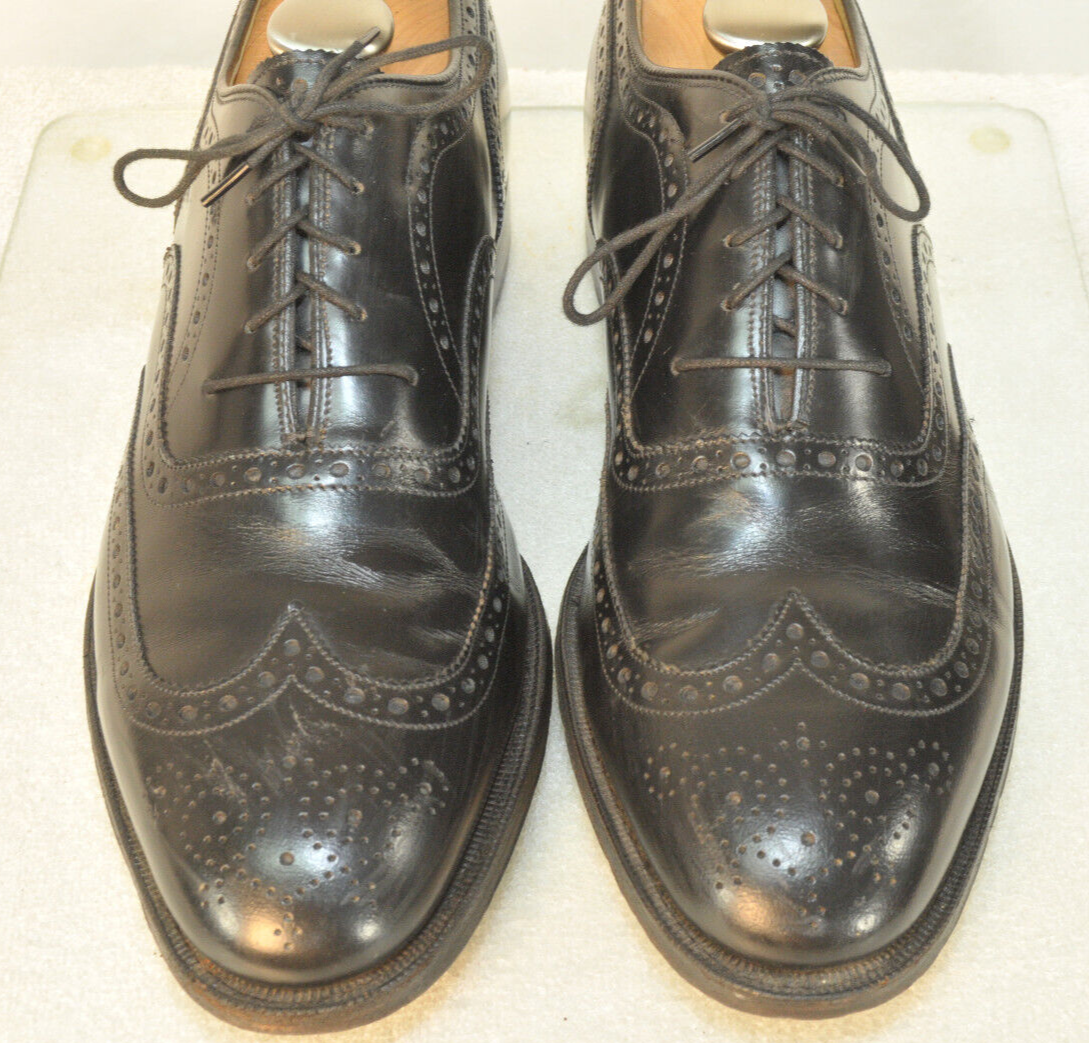 Johnston And Murphy US Mens 10.5 D/B Aristocraft Greenwich Black