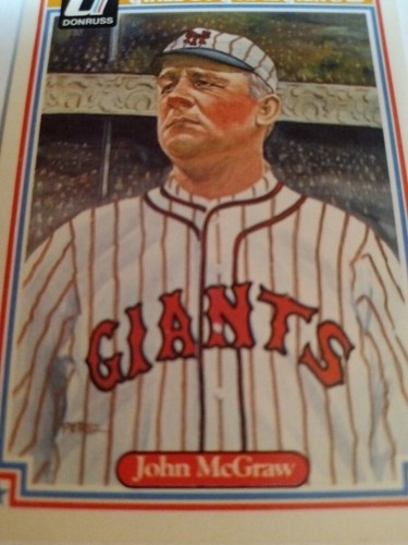 1983 Donruss Hall of Fame Heroes John McGraw #35!!! - Picture 3 of 4