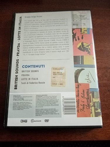 British Sounds, Pravda, Lotte in Italia dvd Godard Fuori catalogo Introvabile - Foto 7 di 8
