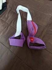 Portaesterilla de yoga I Am con bolsa blanca/púrpura