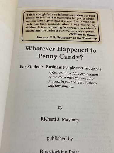 Whatever happened to penny candy?: For students, business people, and investors - Imagen 4 de 4