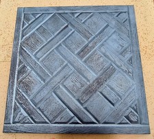 Versailles Panel Heavy Distressed Solid Oak Parquet Table Top Wall Art Decor 