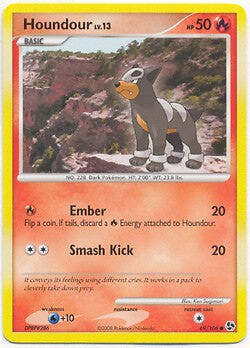 Pokemon Diamond & Pearl Great Encounters - Houndour Card 69/106
