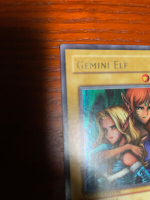 YuGiOh Gemini Elf IOC-SE1 special ed SINGLE USED EXC CONDITION SEE
