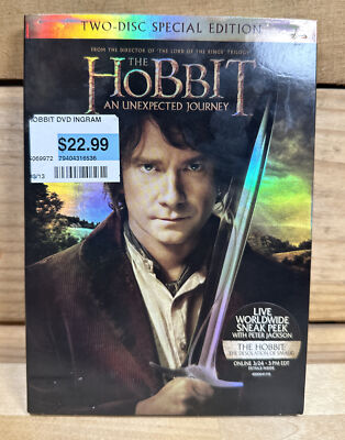 The Hobbit: An Unexpected Journey (DVD, 2012)