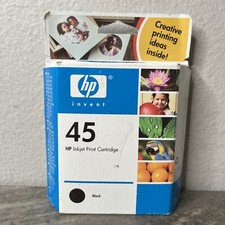 HP 51645A 45 Ink Printer Cartridge - Black exp 2006
