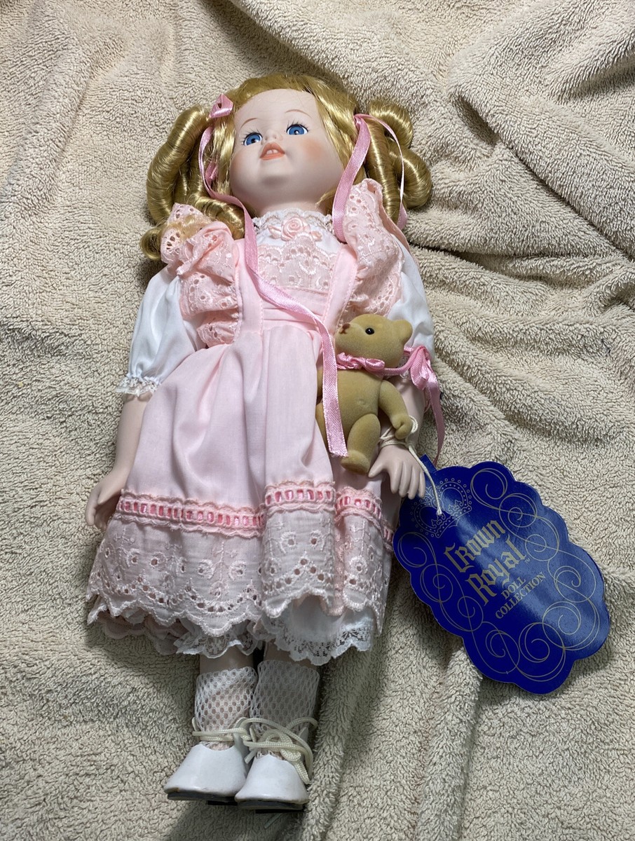 Porcelain Doll Heritage Mint Ltd Collection Crown Royal Doll