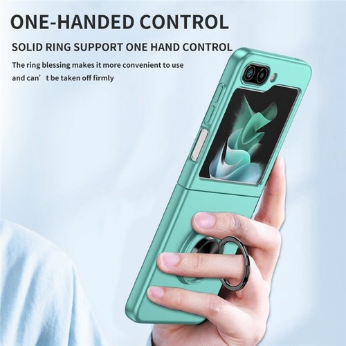 For Samsung Galaxy Z Flip 3 4 5 6 7 5G Magnetic Case Shockproof Ring Stand Cover - Picture 72 of 87