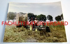 1 Foto MAN Dieselschlepper Traktor K&ouml;la Star Feldh&auml;cksler ca 1960 Original