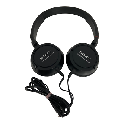 MDR-ZX100 Black SONY ZX Series Stereo Headphones