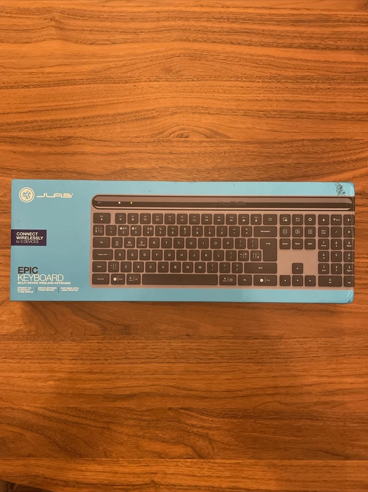 Jlab Epic Multi-Device Wireless Keyboard - Black - Image 2 of 4