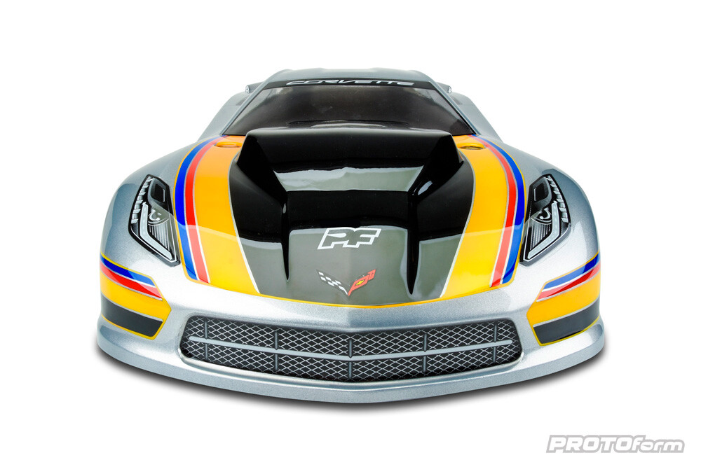Protoform 1571-40 Chevrolet Corvette C7 1/10 Pro-Mod Drag Car Body