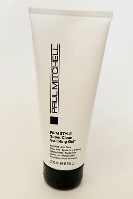 Paul Mitchell Firm Style Super Clean Sculpting Gel Firm Hold 6.8 OZ