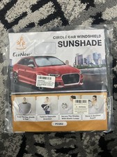 Car Windshield Sun Shade Reflective Sunshade for Ultimate Protection Overlap