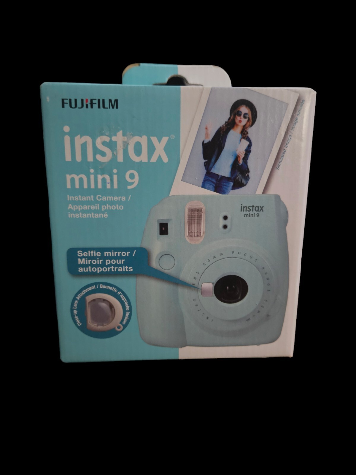 FujiFilm Instax Mini 9 Instant Camera New in Box Ice Blue-image