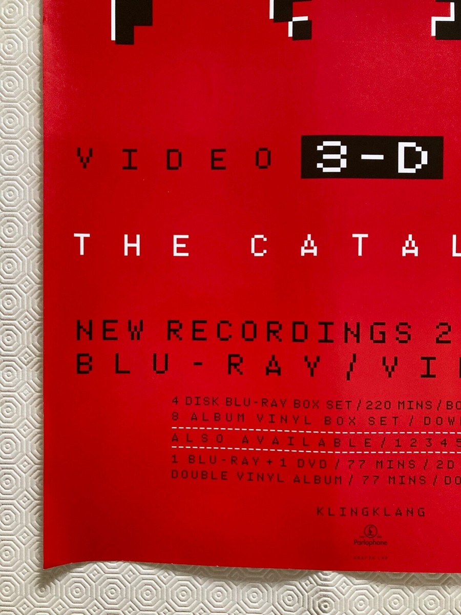 Kraftwerk Video 3-D Sound The Catalogue original Record Shop