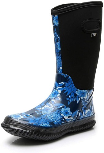 Rubber Neoprene Snow Boots Winter 