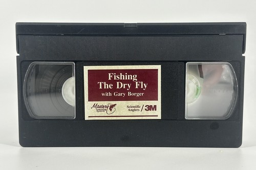 Fishing The Dry Fly w/ Gary Borger; Scientific Angler VHS Videotape - Picture 5 of 5