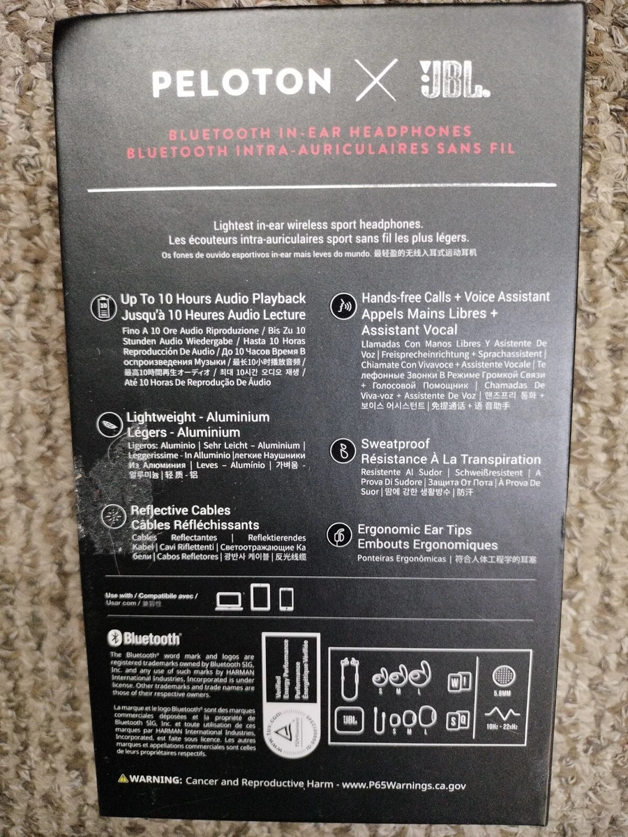 Peloton headphones bluetooth clearance