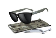 NEW Oakley Limited Edition GP75 Frogskins - Matte Black / Black Iridium, 24-335